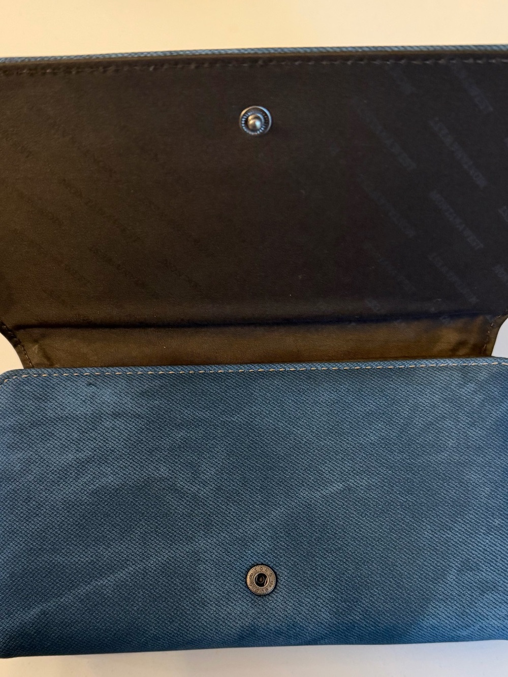 Montana West Brown Zip Pouch with Gold Logo - Picture 2 of 6
